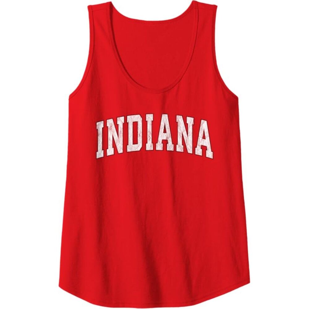 red Indiana tank top